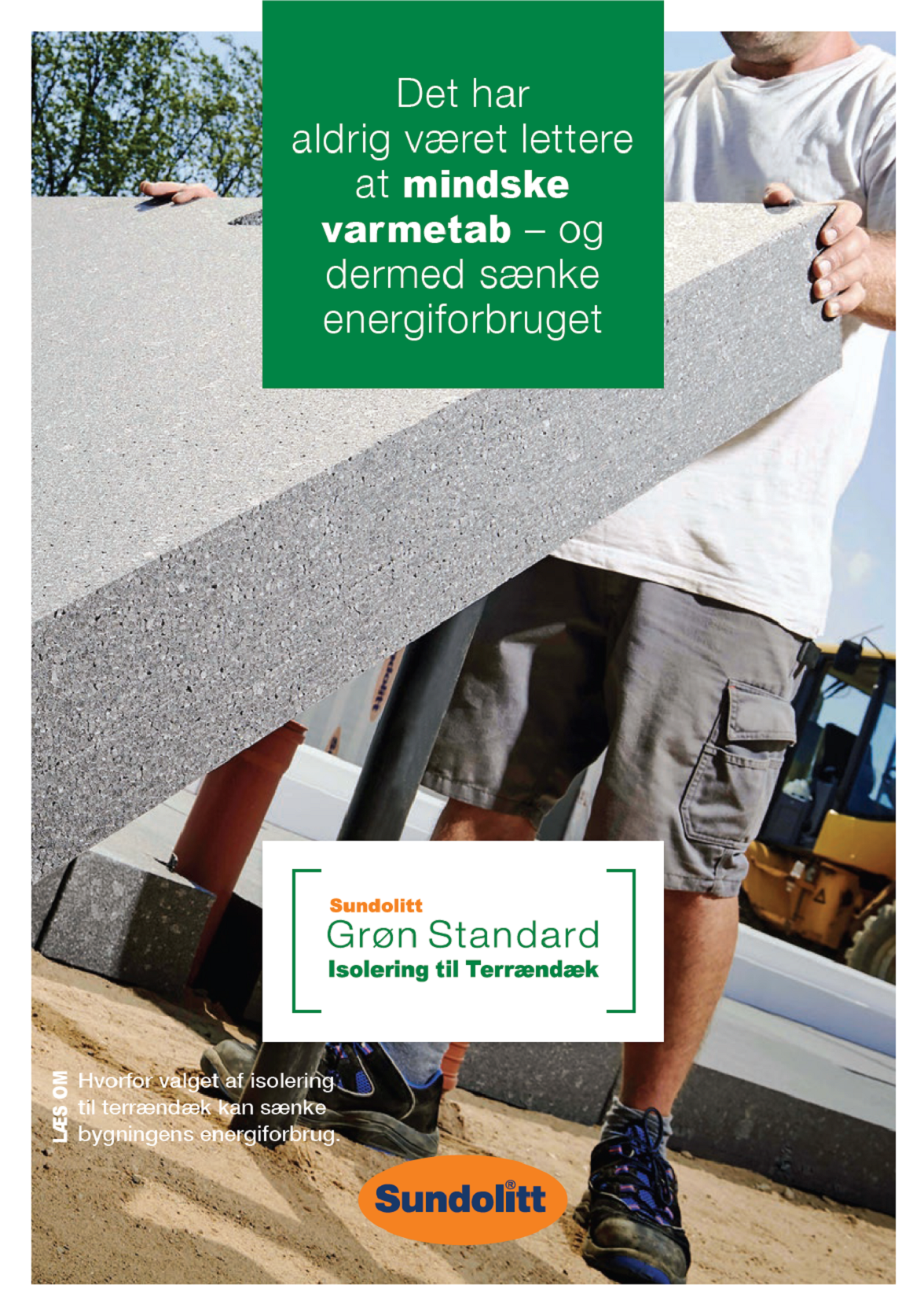 Brochure grøn standard terrændæk front